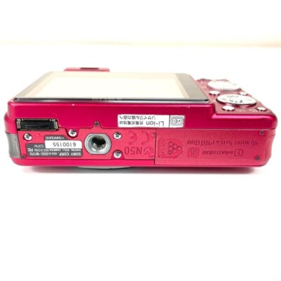 Sony Cybershot 10.1 Mega Pixel Red Pink Camera DSC-W170