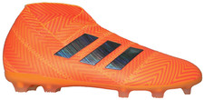 ADIDAS "Nemeziz 18 FG J ZEST" NEW w/box, youth slip-on cleats, sz US 5.5