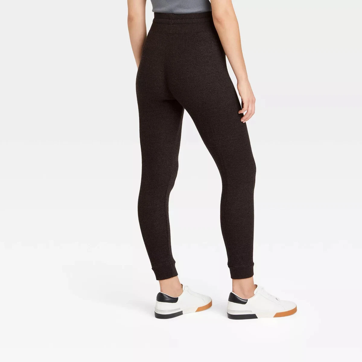 Waffle clearance knit leggings