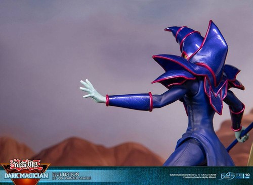 Yu-Gi-Oh! PVC Statue Dark Magician Purple Version 29 cm NEU / OVP - Bild 12 von 24