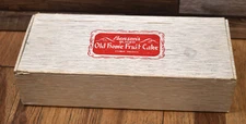 Vintage Benson's Sliced Old Home Fruit Cake 3 Lb Box Athens Georgia