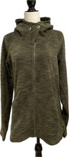 Exofficio Calluna Fleece Hoody Large 12/14 Zip Hood Green