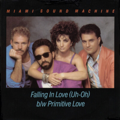Miami Sound Machine - Falling In Love (Uh-Oh) - Epic - 34-06352 - 7'', Single 110