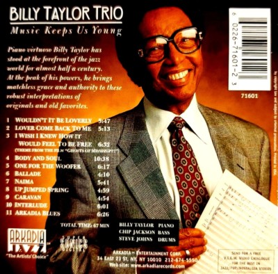 Billy Taylor, Billy Taylor Trio - Music Keeps Us Young [Like New