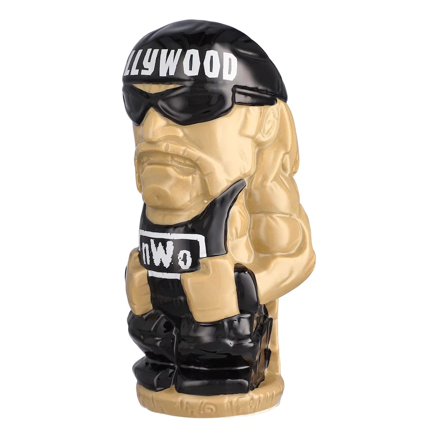 Taza Hollywood Hulk Hogan Tiki nueva en caja edición limitada WWE/WCW Pro Wrestling Foto 2 de 4