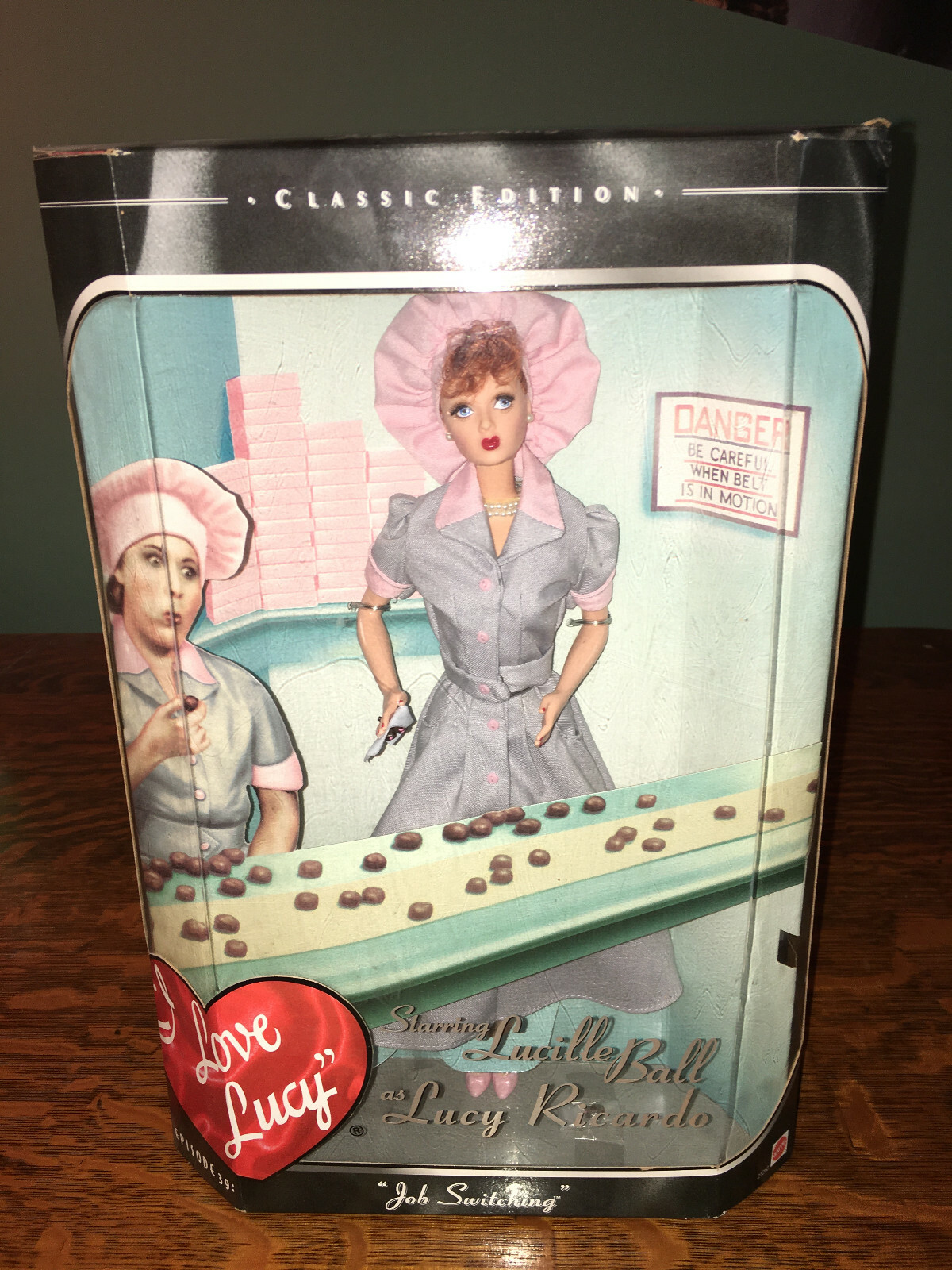 i love lucy job switching doll