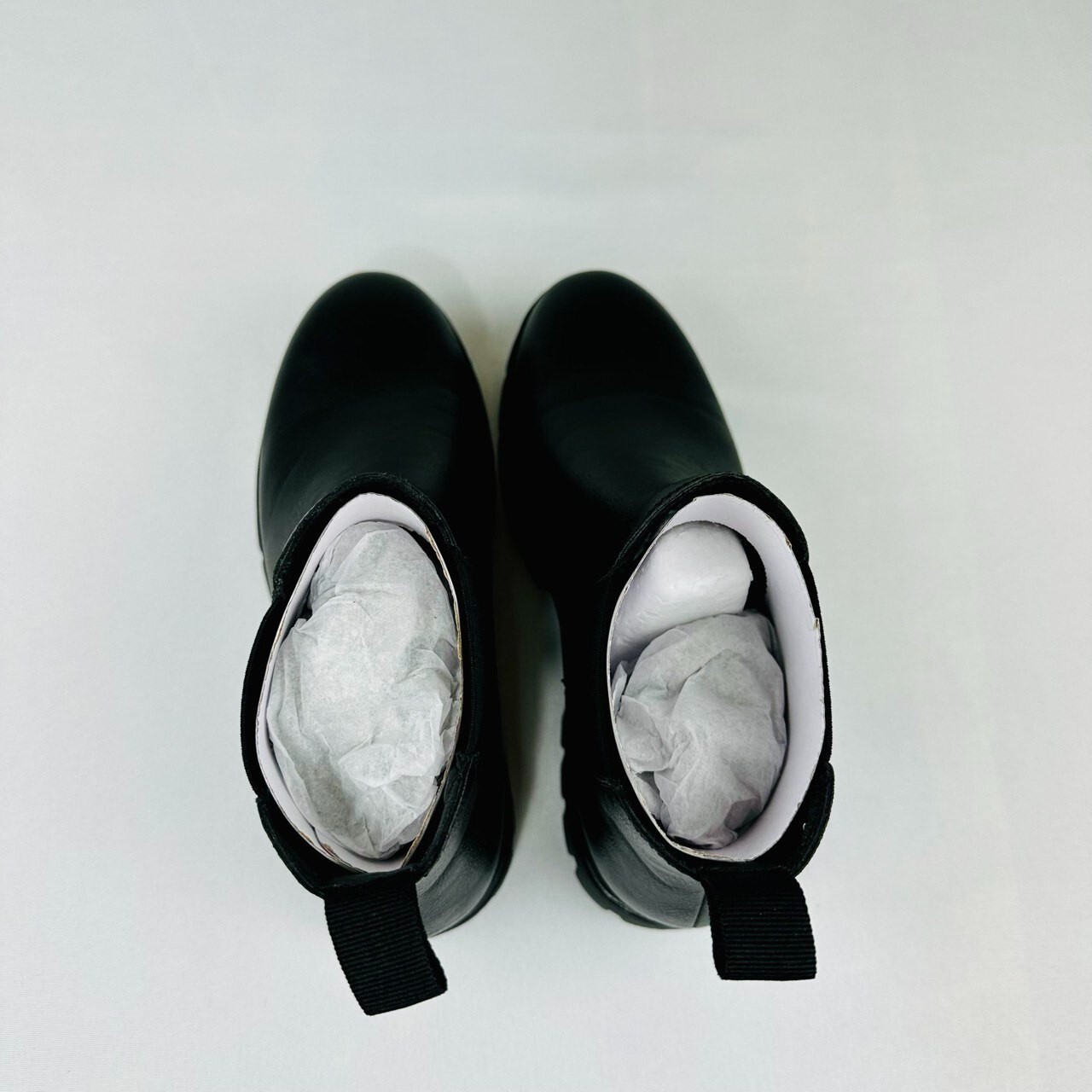 SAOLA Stivaletti donna Cushionaire Sasha Chelsea taglia 7 neri memory foam suola a strappo