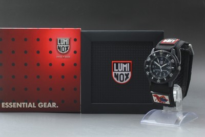 [Near MINT in Box] LUMINOX 3900 Black White Dial Men's Quartz Watch From JAPAN