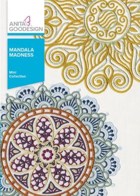 Mandala Madness Anita Goodesign Embroidery Machine Design CD