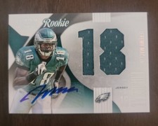 2009 Playoff National Treasures Colossal Materials Signatures Jeremy Maclin /50