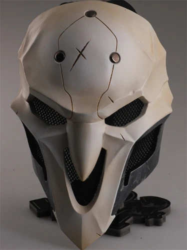 Overwatch FRP OW Reaper Gabriel Reyes Mask Halloween Cosplay Party Props New - Picture 4 of 7