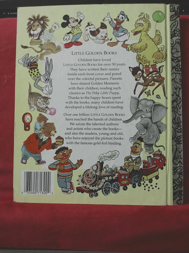 312-03 A Little Golden Book The Whispering Rabbit 1992 HC muy buen estado Foto 2 de 4