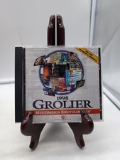 1998 Grolier Multimedia Encyclopedia Windows 3.1 / Win 95 CD-ROM