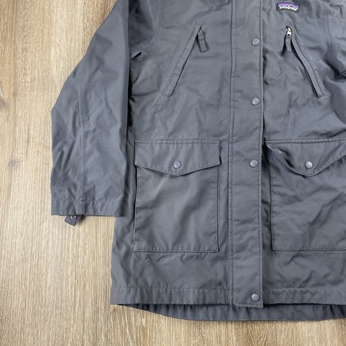 Parka Patagonia Tres 3 en 1 Niñas Gris Medio Impermeable Chaqueta Estilo 68030 - Imagen 4 de 24