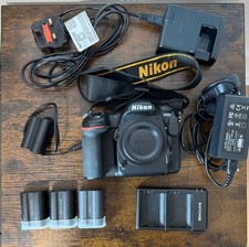 Nikon D500 DSLR Camera Body 21391 Shutter Count with Batteries, Chargers and Bag