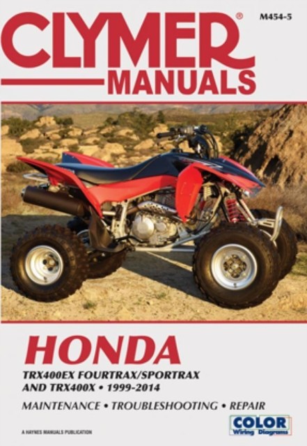 Clymer Honda TRX400Ex Fourtrax/Sportrax by Haynes Publishing (Paperback Book)