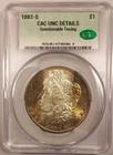 1882-S San Francisco Morgan Silver Dollar - CACG UNC Details