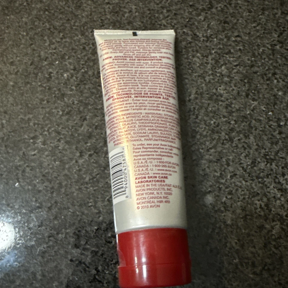AVON ANEW "REVERSALIST" RENEWAL FOAMING CLEANSER - (4.2 fl oz / 125 ml) - SEALED - Image 3 of 3