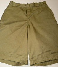 DESIGNER DICKIES SHORTS LOOSE FIT COTTON/POLY BLEND TAN BROWN SHORTS 36 WAIST