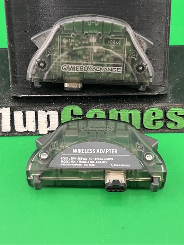 Lot 2 Nintendo Gameboy Advance Wireless Adapter AGB-015 OEM (T01) - Picture 4 of 7