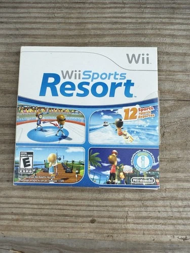 Wii Sports Resort (Nintendo Wii, 2009) Disc W/ Cardboard Sleeve