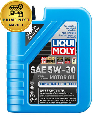 LIQUI MOLY Longtime High Tech SAE 5W-30 | 1 L | Fully synthetic 1 Liter 