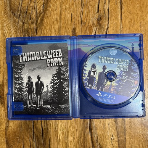 Thimbleweed Park Playstation 4 PS4 Limited Run Games LRG Avventura Grafica Game - Foto 3 di 5