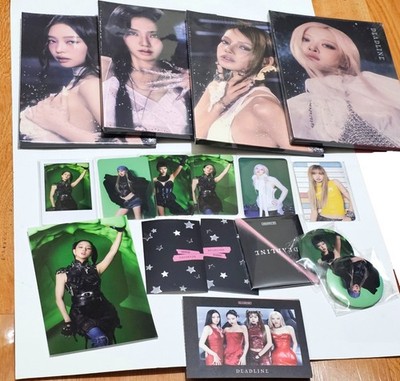 BLACKPINK DEADLINE Set 4 SEALED POB PCs Free Ship-