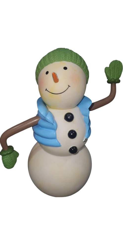 Hallmark Fun in the Fridge Talking Snowman Sings & Speaks 8" de alto 2009 Foto 3 de 4