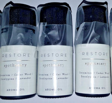 Diffuser Oils - Marks & Spencer Oils - RESTORE - Apothecary  3pcs - 10ml Bottles