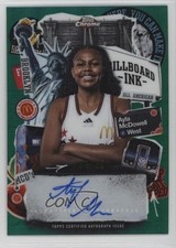 2025 Chrome McDonald's All American Billboard Ink 4/99 Aliyahna Morris Auto 0y2q