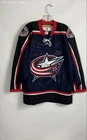 Vintage Y2K KOHO Men's Columbus Blue Jackets NHL Jersey Autographed Signed Sz M