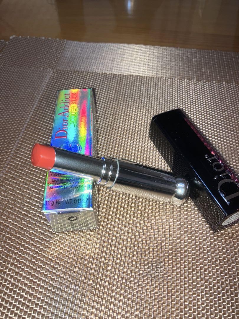 Dior Addict Lacquer Stick 740 CLUB Red Lip Gloss Satin Finish