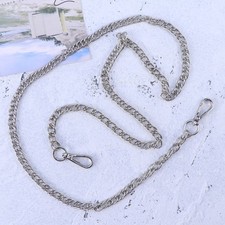 Metal Cross Body Bag Chain Strap with Buckles for Purse Handbag Shoulder Bag