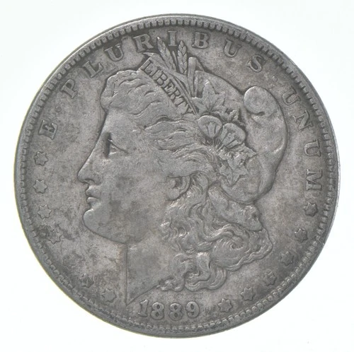 VF 1889 (P) Morgan Silver Dollar (1 coin) *4672