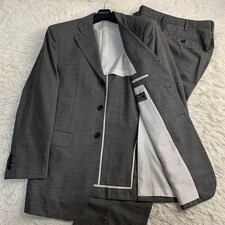 Loro Piana Gray Suit Set M Merino Wool 100 Men's Fashion