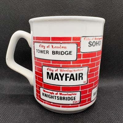 Tasse London Kaffeebecher Becher Buckingham Palace Tower Bridge Souvenir