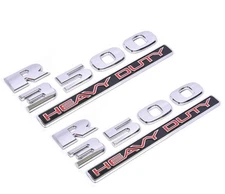 2Pc Side Door Chrome Emblem For 15-18 Ram 3500 Heavy Duty Ornaments 68276964AA