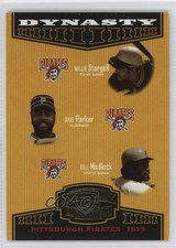 2004 Donruss Throwback Threads Dynasty Willie Stargell Dave Parker HOF 1c71