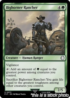 Bighorner Rancher [PIP - 73MagicNM