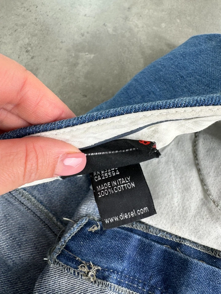 Falda vaquera Diesel para mujer talla 28 Foto 4 de 4