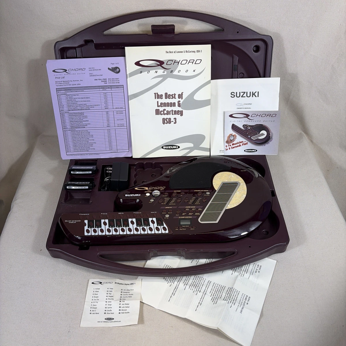 SUZUKI　Qchord キューコード QC1 オムニコード Preços baixos em Suzuki Q Chord | eBay