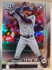 2019 Bowman Platinum FERNANDO TATIS Jr Rookie Refractor Card Insert PADRES RC 23. rookie card picture
