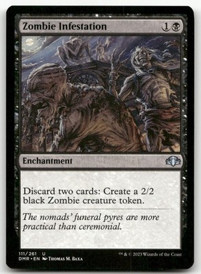 Zombie Infestation #111 (NM) Dominaria Remastered DMR Magic MTG
