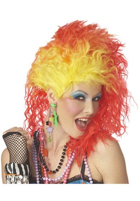 80's Cyndi Lauper True Colors Halloween Costume Wig