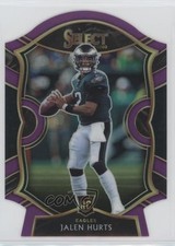 2020 Panini Select Concourse Purple Prizm Die-Cut Jalen Hurts #50 0m4q