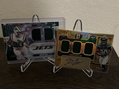 2022 RPA Gold Standard/2025 Patch TOTT Breece Hall NYJets Running Back