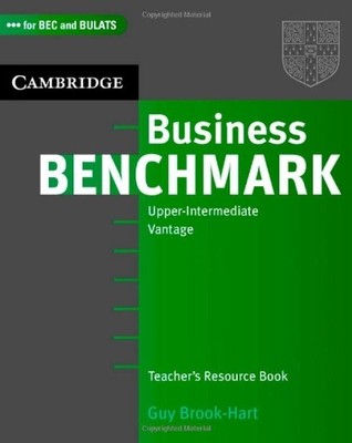 Business Benchmark Upper Intermediate Teacher's Resource Book By