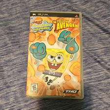 THQ SpongeBob SquarePants: The Yellow Avenger PSP Action Manual CIB