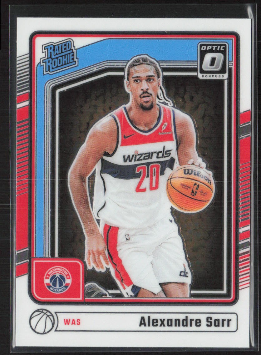 2024-25 Donruss Optic #276 Alexandre Sarr